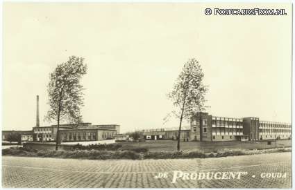 Gouda, De Producent ansichtkaart: Gouda, De Producent