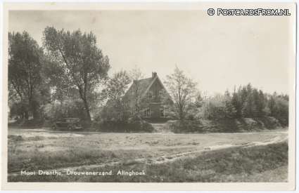 Drouwen, Mooi Drenthe. Drouwenerzand. Alinghoek ansichtkaart: Drouwen, Mooi Drenthe. Drouwenerzand. Alinghoek