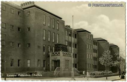 Charlois, Lyceum Rotterdam ansichtkaart: Charlois, Lyceum Rotterdam