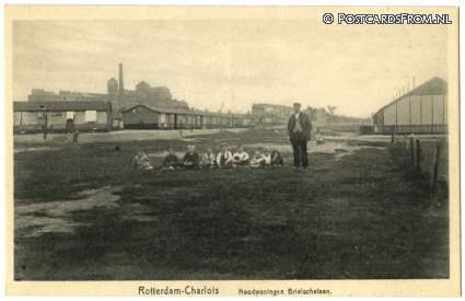 Charlois, Noodwoningen Brielschelaan ansichtkaart: Charlois, Noodwoningen Brielschelaan