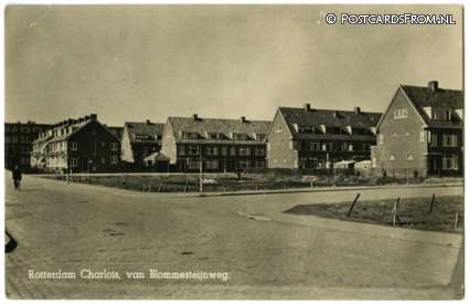 Charlois, Van Blommesteijnweg ansichtkaart: Charlois, Van Blommesteijnweg