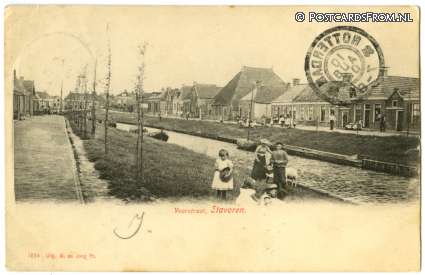 Stavoren, Voorstraat ansichtkaart: Stavoren, Voorstraat
