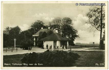 Baarn, Tolhuisje. Weg naar de Eem ansichtkaart: Baarn, Tolhuisje. Weg naar de Eem