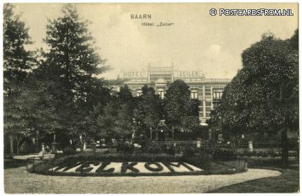 Baarn, Hotel: 'Zeiler' ansichtkaart: Baarn, Hotel: 'Zeiler'