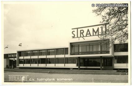 ansichtkaart: Someren, Stramit C.V. Halmplank