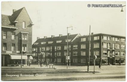 ansichtkaart: Charlois, Dorpsweg