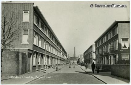 ansichtkaart: Charlois, Zegenstraat