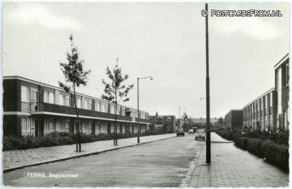 ansichtkaart: Pernis, Sagiusstraat