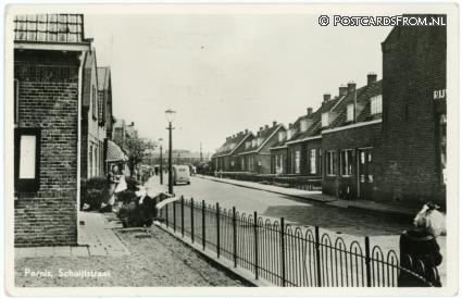 ansichtkaart: Pernis, Schuijtstraat