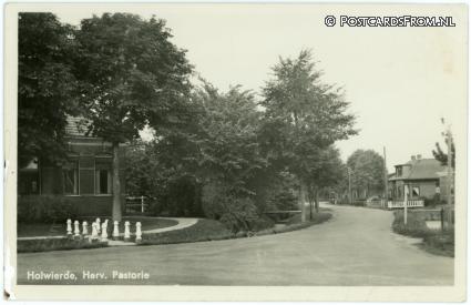 Holwierde, Herv. Pastorie ansichtkaart: Holwierde, Herv. Pastorie