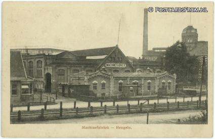 Hengelo OV, Machinefabriek Stork en Co. ansichtkaart: Hengelo OV, Machinefabriek Stork en Co.