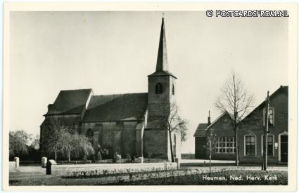 ansichtkaart: Heumen, Ned. Herv. Kerk