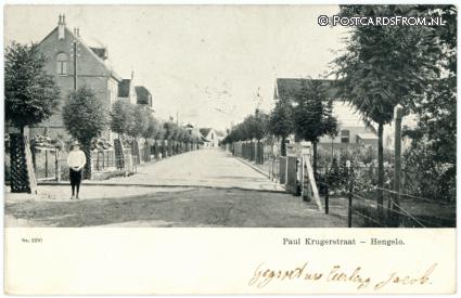 ansichtkaart: Hengelo OV, Paul Krugerstraat
