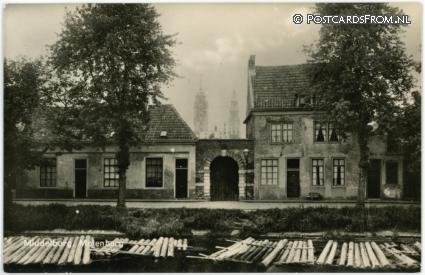 ansichtkaart: Middelburg, Molenberg