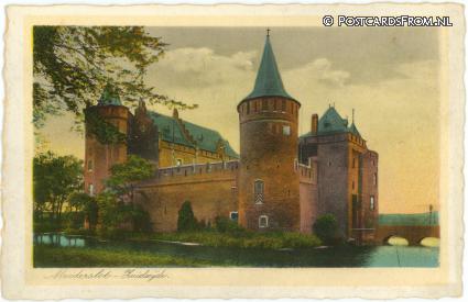 ansichtkaart: Muiden, Muiderslot. Zuidzijde