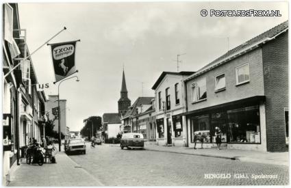 ansichtkaart: Hengelo GL, Spalstraat