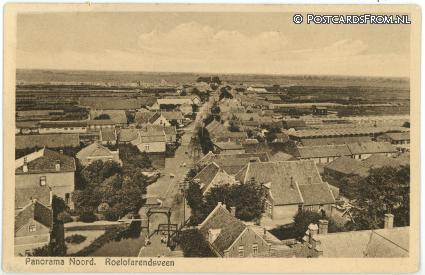 Roelofarendsveen, Panorama Noord ansichtkaart: Roelofarendsveen, Panorama Noord