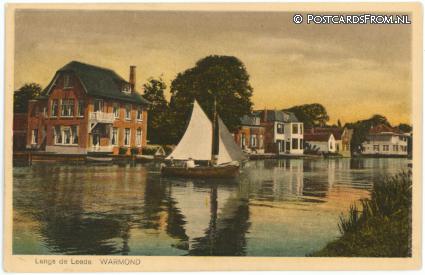 ansichtkaart: Warmond, Langs de Leede