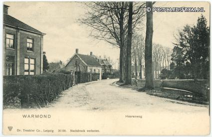 ansichtkaart: Warmond, Heerenweg