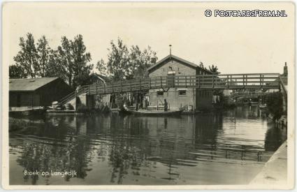 Broek op Langedijk, -- ansichtkaart: Broek op Langedijk, --