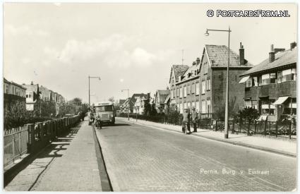 ansichtkaart: Pernis, Burg. v. Esstraat