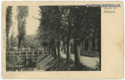 Abbekerk, Groeten uit ansichtkaart: Abbekerk, Groeten uit