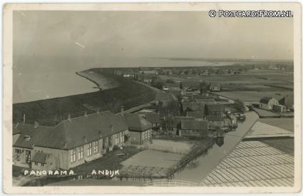 Andijk, Panorama ansichtkaart: Andijk, Panorama
